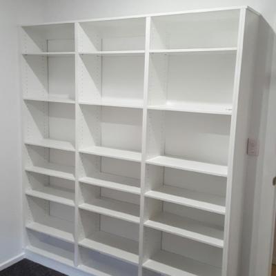 Open Book Shelving